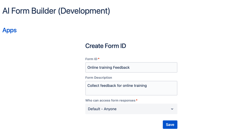 Form Fields